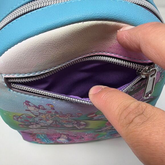 Disney Loungefly Alice In Wonderland Scenes Mini Backpack NWT Cheshire Cat main image 5